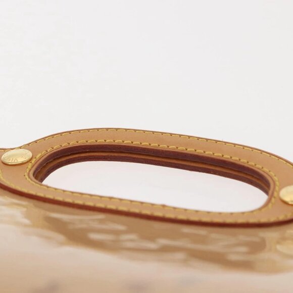 LOUIS VUITTON Vernis Roxbury Drive Bag 2Way Rose flow lantern M91391 Auth gh1053 - Picture 9 of 16